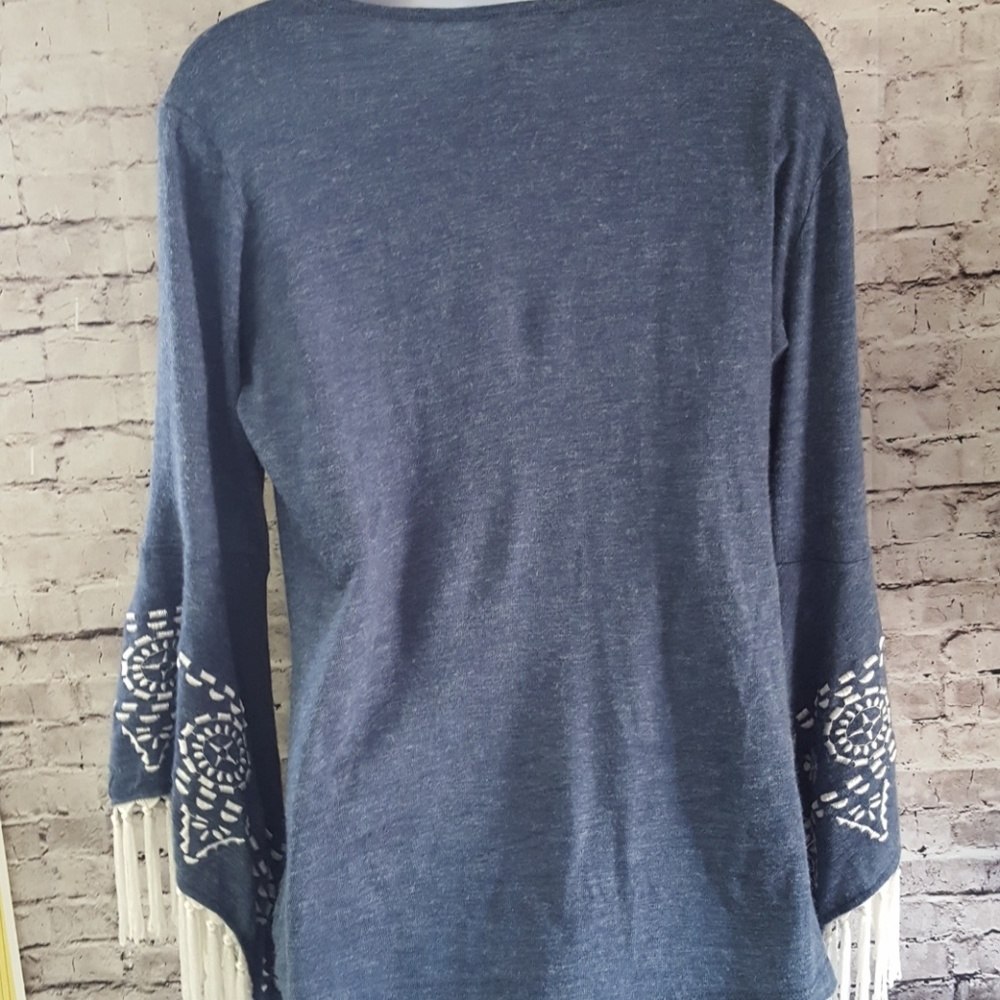 Extreme bell sleeve shirt boho - Picture 3 of 3